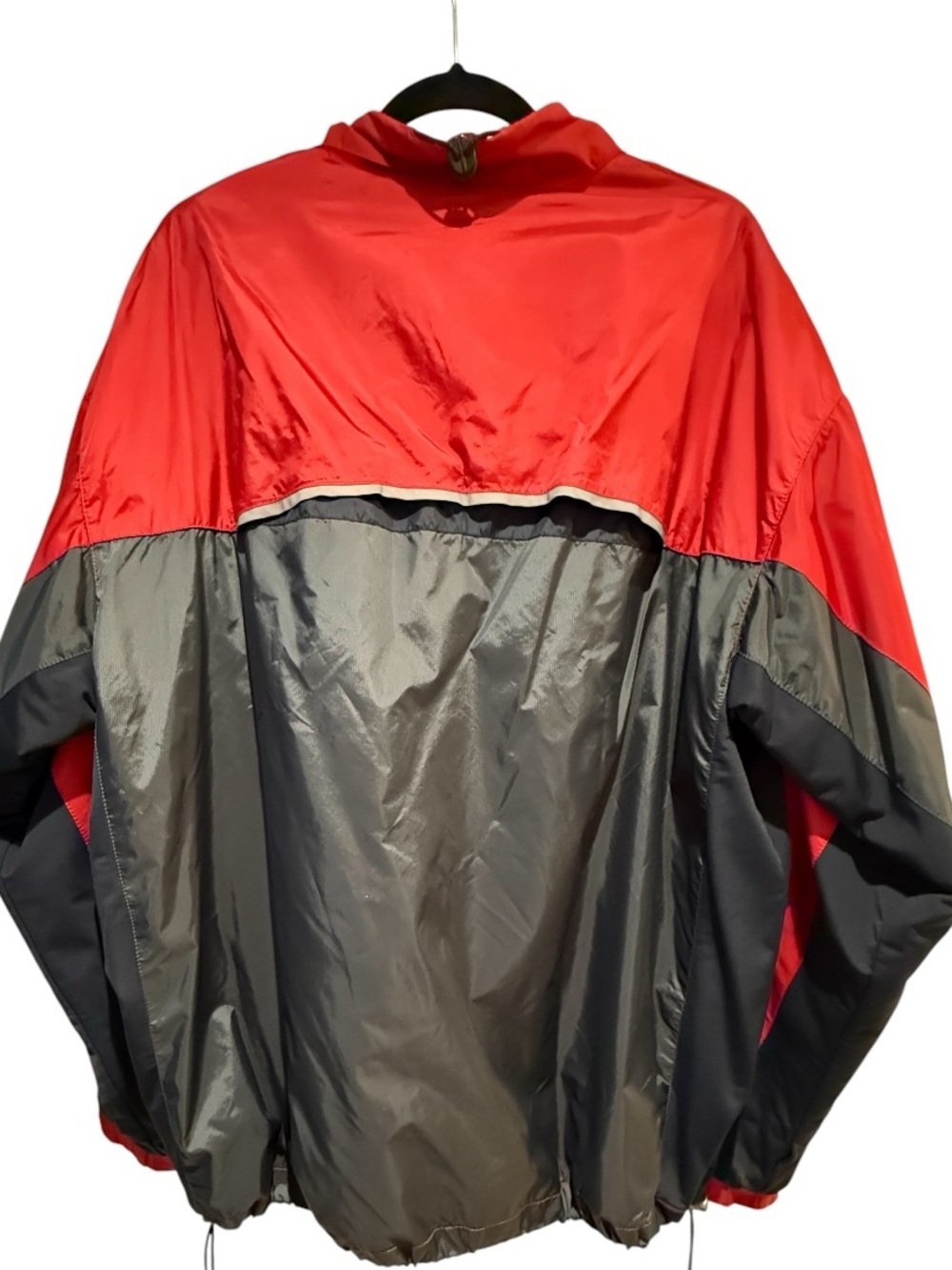 North Bay Sz XL Men's Windbreaker Adjustable Sleeves Bottom Hem Collar | GUC - Picture 2 of 8